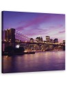 Canvas prints from photo on canvas - NY City at night | FEEBY