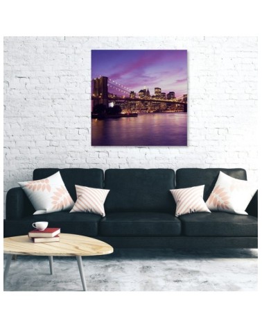 Bild auf Leinwand - Städte und Architektur - Lila | Feeby