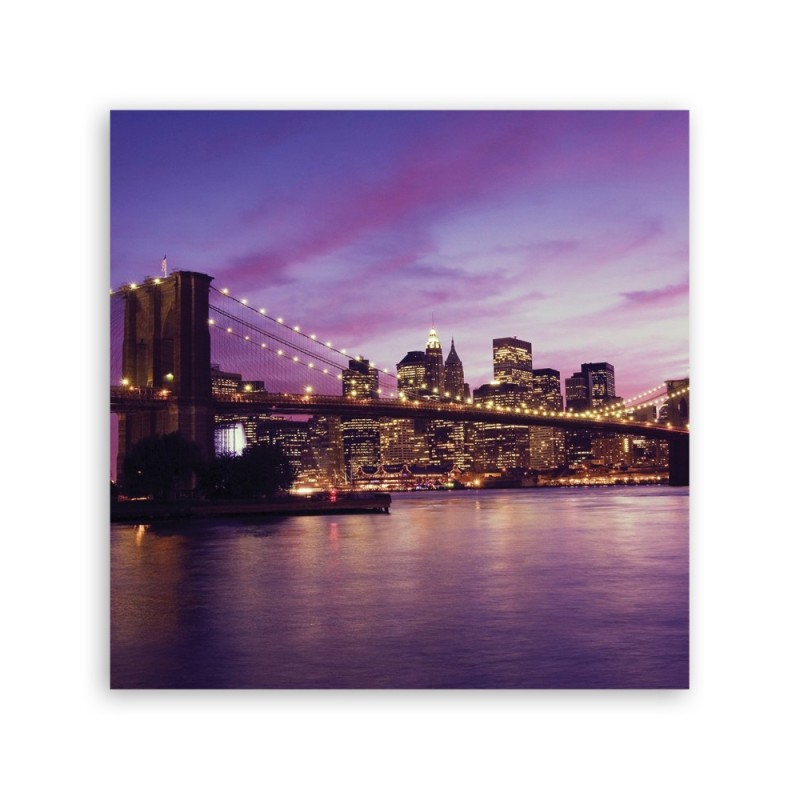 Bild auf Leinwand - Städte und Architektur - Lila | Feeby