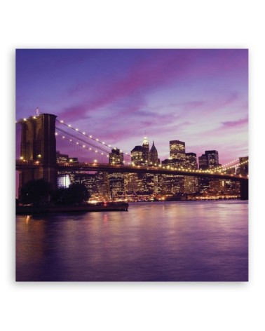 Bild auf Leinwand - Städte und Architektur - Lila | Feeby