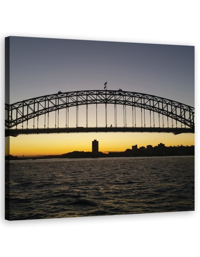 Leinwandbild - Städte & Architektur - Orange | Feeby