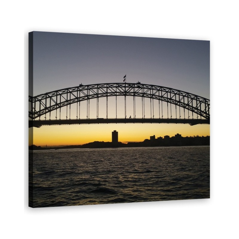 Leinwandbild - Städte & Architektur - Orange | Feeby