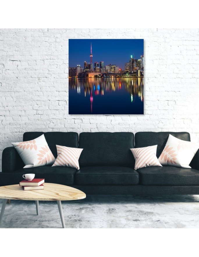 Canvas prints - New York Skyline Black | FEEBY