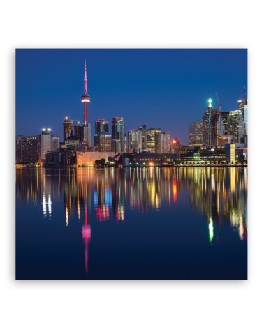 Leinwandbild - Städte und Architektur - Blau | Feeby