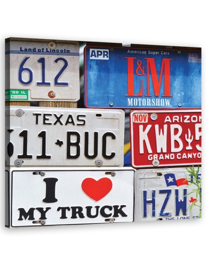 Leinwandbild - Abstrakt - Weiß | Feeby