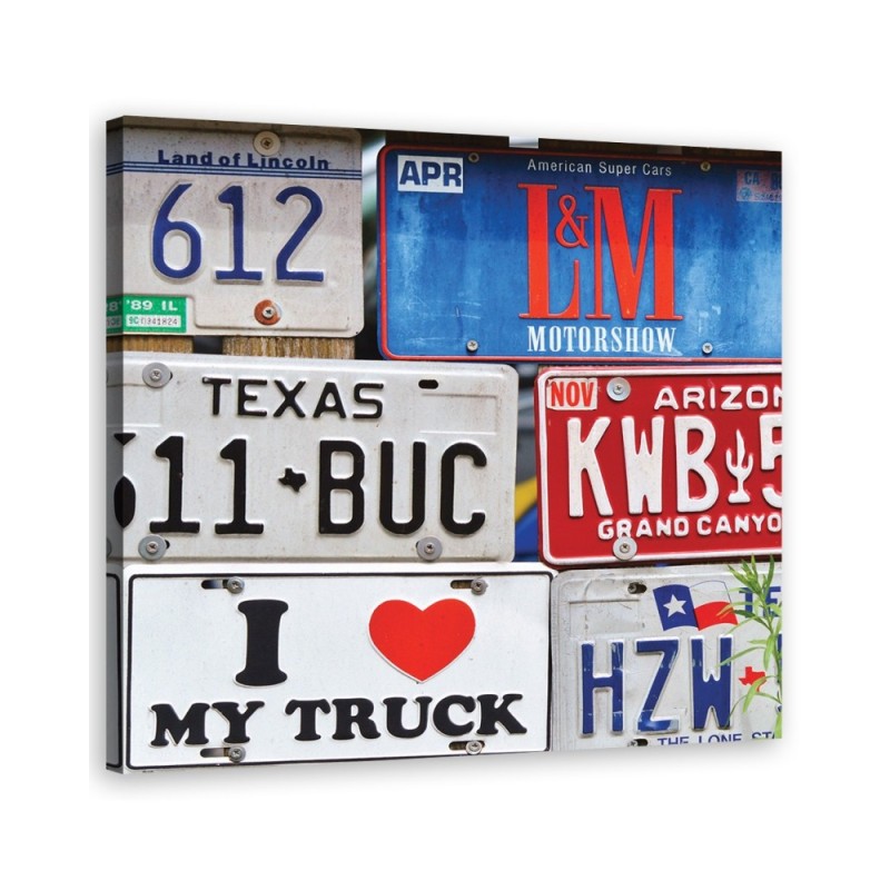 Leinwandbild - Abstrakt - Weiß | Feeby