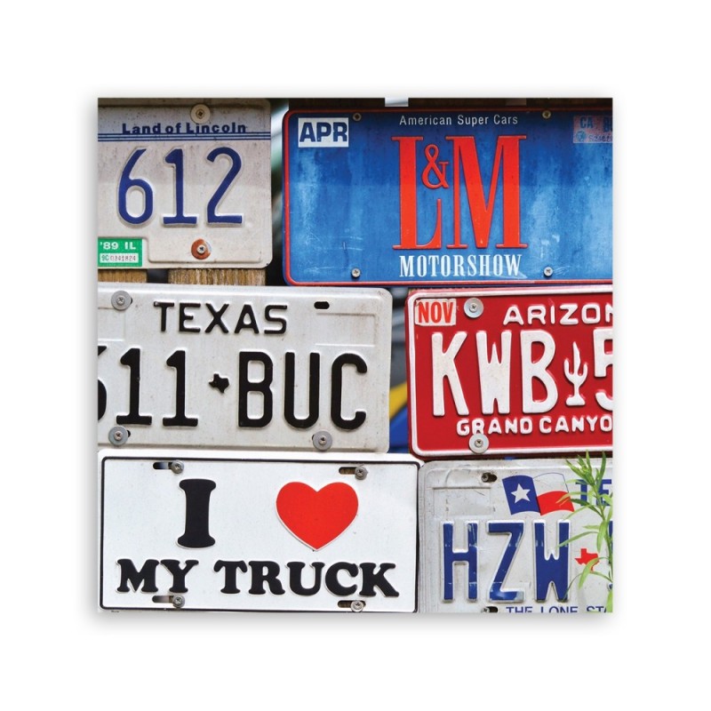 Leinwandbild - Abstrakt - Weiß | Feeby