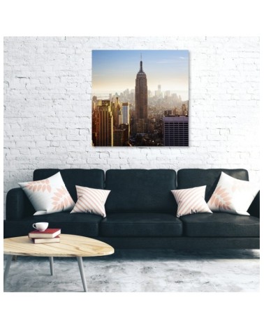 Dekoratives Leinwandbild - Städte und Architektur - Beige | Feeby