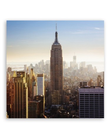 Dekoratives Leinwandbild - Städte und Architektur - Beige | Feeby