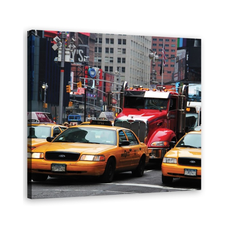 Modernes Wandbild - Städte und Architektur - Gelb | Feeby