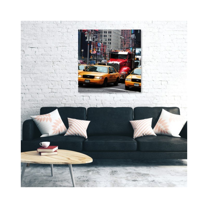 Modernes Wandbild - Städte und Architektur - Gelb | Feeby