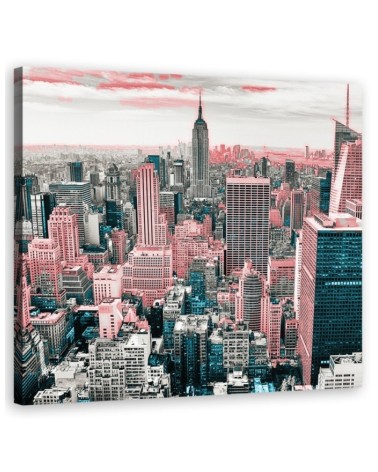 City New York Bridge - Canvas prints USA | FEEBY