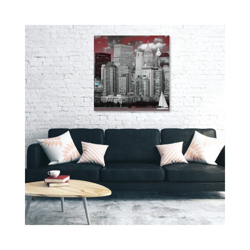 Leinwanddruck - Städte und Architektur - Grau | Feeby