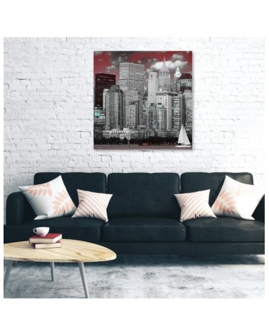 Leinwanddruck - Städte und Architektur - Grau | Feeby