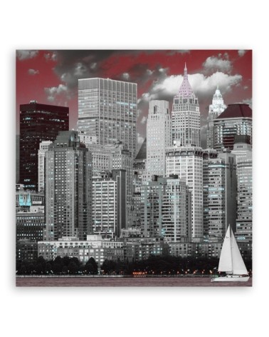 Leinwanddruck - Städte und Architektur - Grau | Feeby