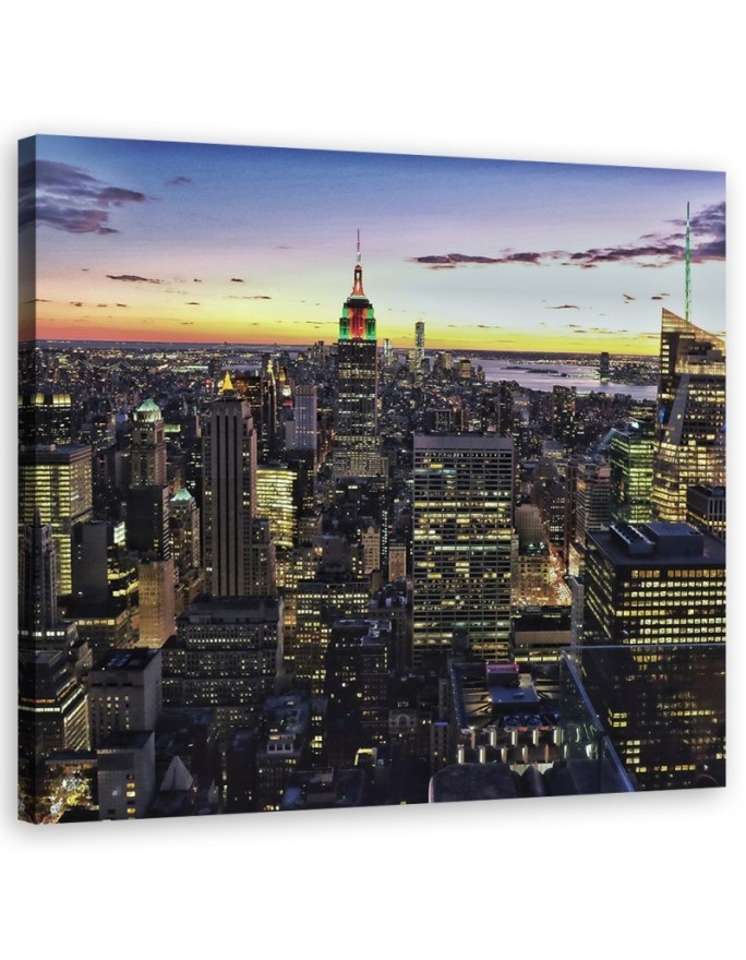 Leinwandbild - Städte und Architektur - Orange | Feeby