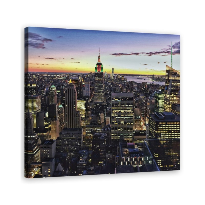 Leinwandbild - Städte und Architektur - Orange | Feeby