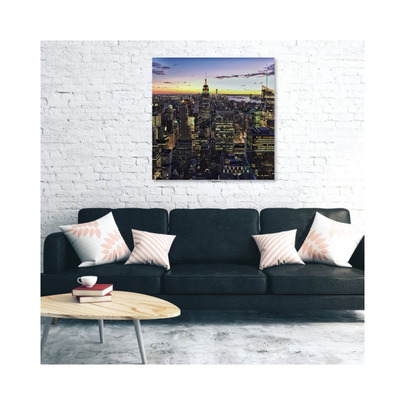 Leinwandbild - Städte und Architektur - Orange | Feeby