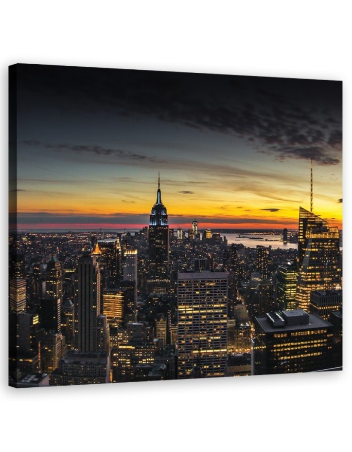 Bild auf Leinwand - Städte und Architektur - Orange | Feeby