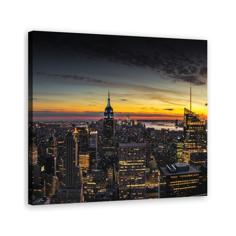 Bild auf Leinwand - Städte und Architektur - Orange | Feeby