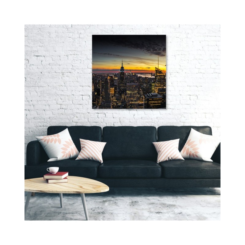 Bild auf Leinwand - Städte und Architektur - Orange | Feeby