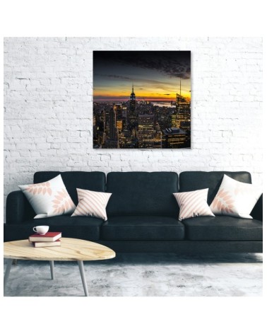 Bild auf Leinwand - Städte und Architektur - Orange | Feeby