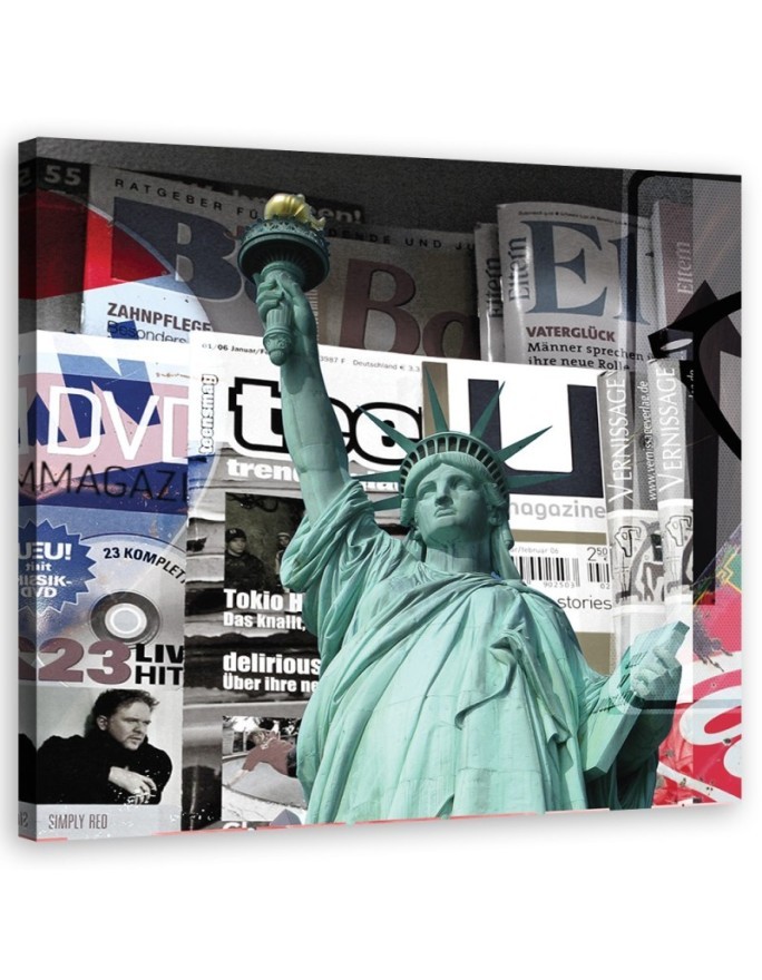 Leinwandbild modern - Abstrakt - Farbe | Feeby