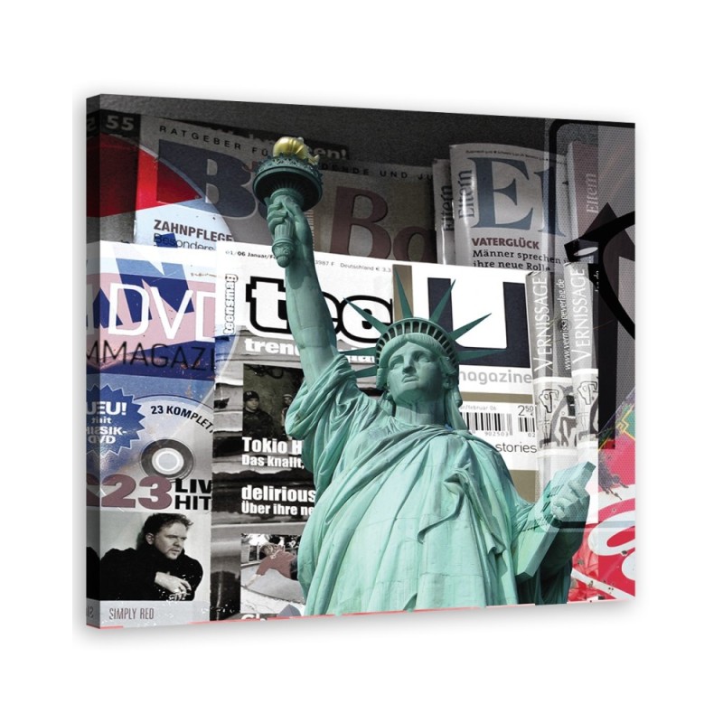 Leinwandbild modern - Abstrakt - Farbe | Feeby