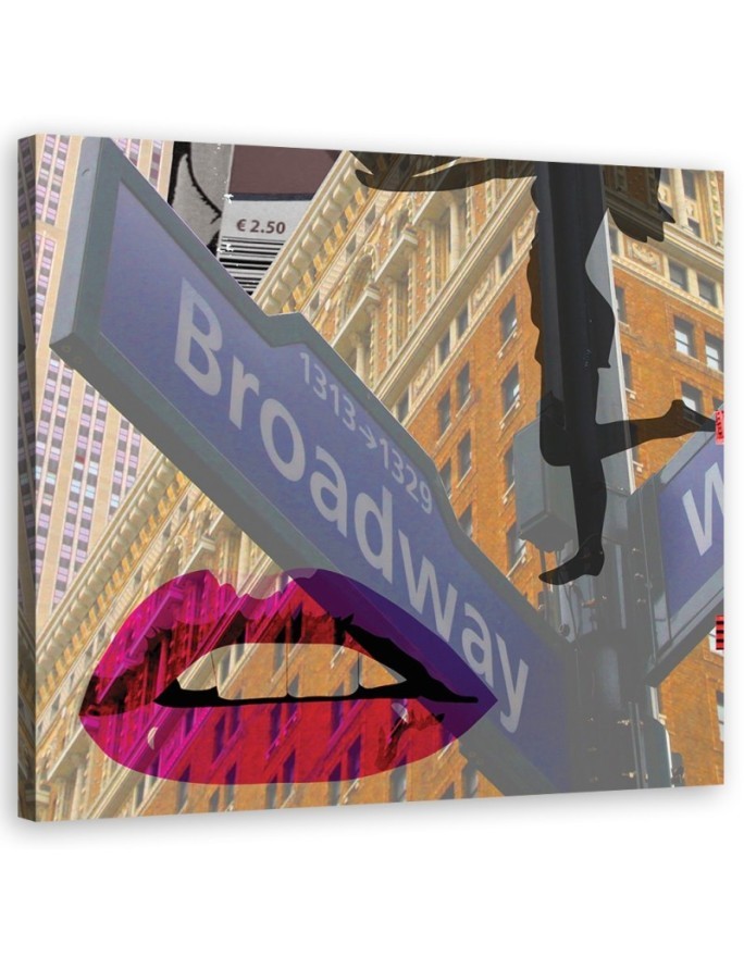 Leinwandbild - Abstrakte Kunst - Farbe | Feeby