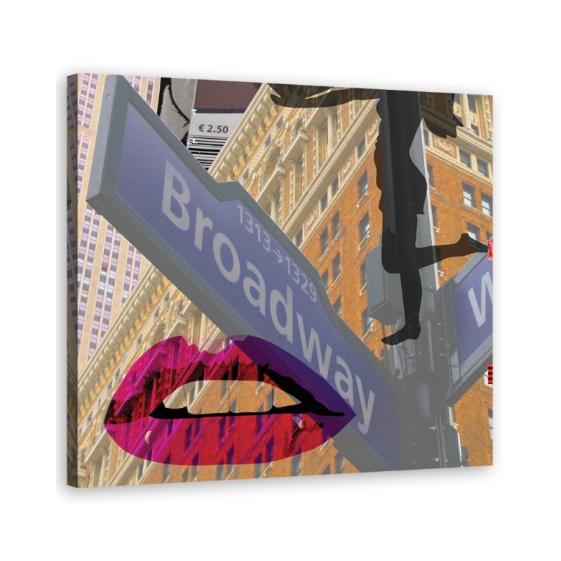 Leinwandbild - Abstrakte Kunst - Farbe | Feeby