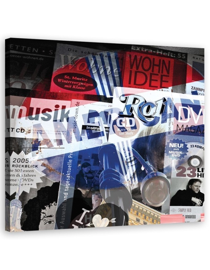 Bild auf Leinwand - Abstrakte Kunst - Farbe | Feeby