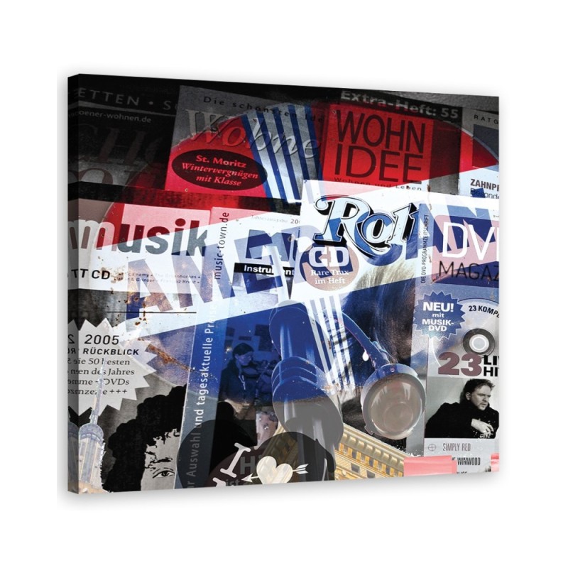 Bild auf Leinwand - Abstrakte Kunst - Farbe | Feeby