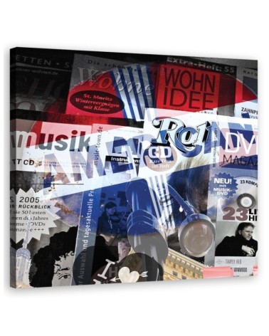 Bild auf Leinwand - Abstrakte Kunst - Farbe | Feeby