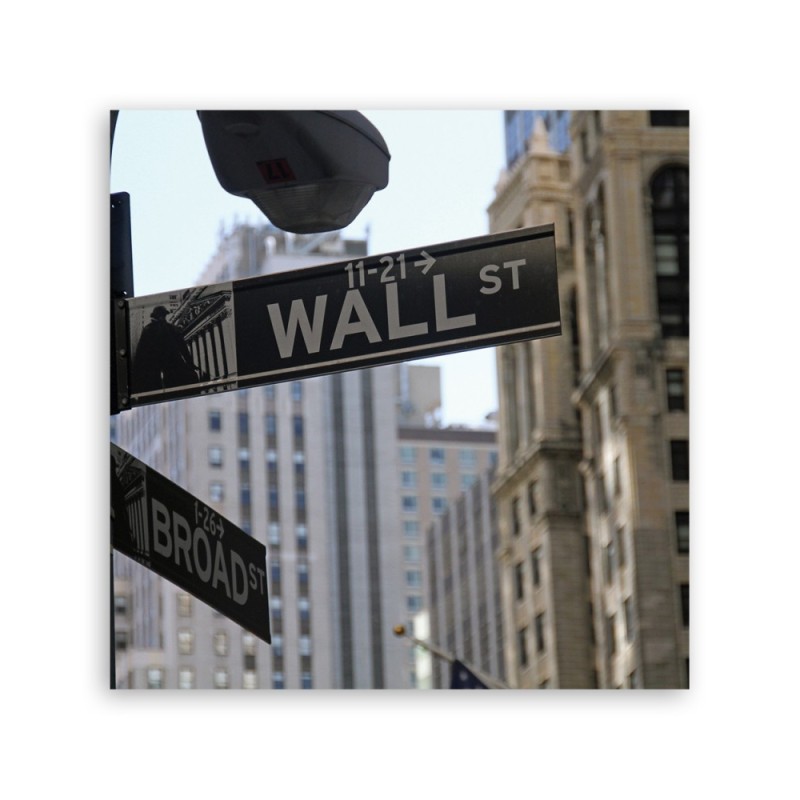 Wandbild für Wohnzimmer - Abstrakte Kunst - Farbe | Feeby