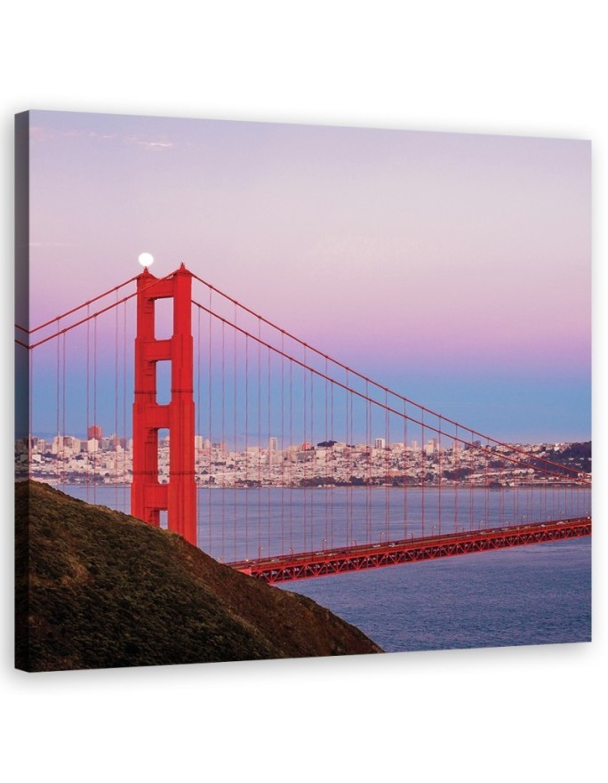 Modernes Wandbild - Städte und Architektur - Orange | Feeby