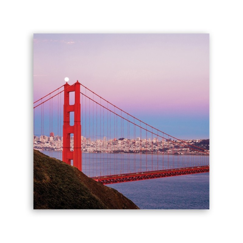 Modernes Wandbild - Städte und Architektur - Orange | Feeby