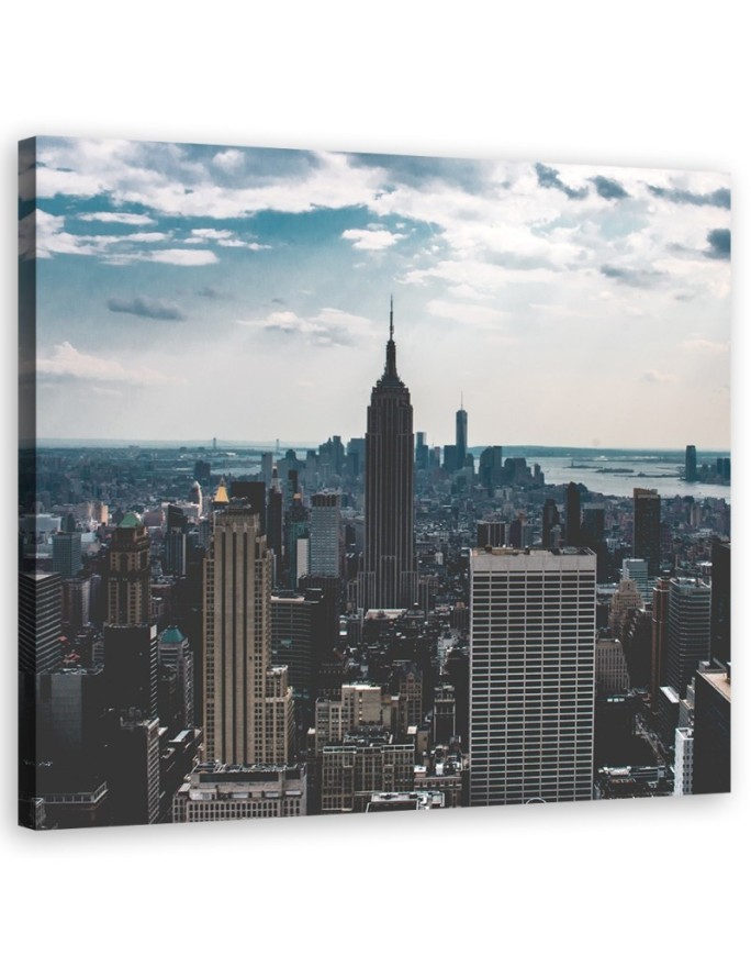 Modernes Wandbild - Städte und Architektur - Grau | Feeby