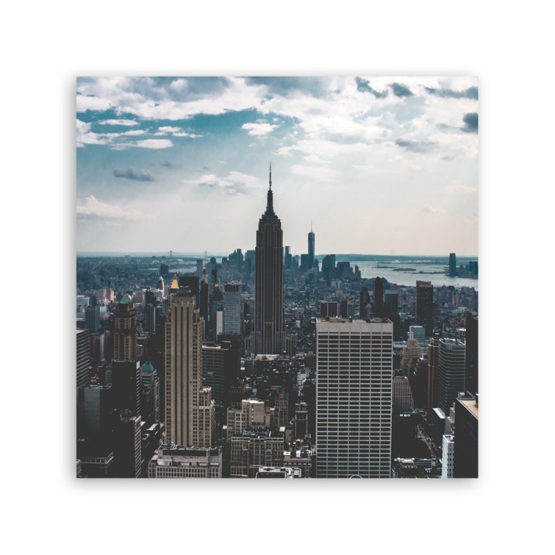 Modernes Wandbild - Städte und Architektur - Grau | Feeby