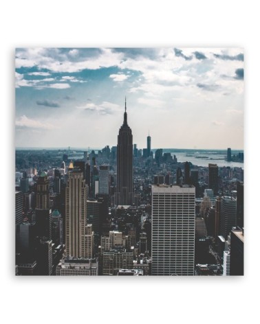 Modernes Wandbild - Städte und Architektur - Grau | Feeby