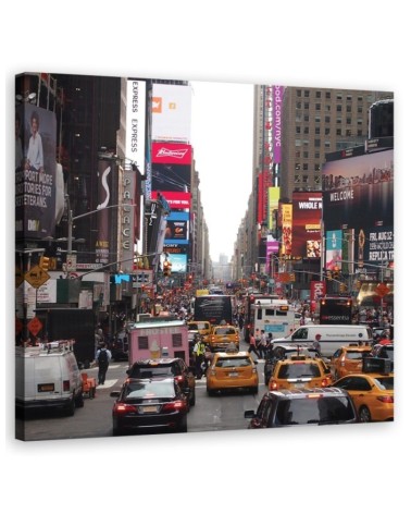Canvas prints for bedroom - City New York Colourful | FEEBY