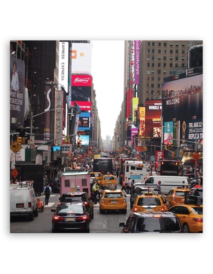 Canvas prints for bedroom - City New York Colourful | FEEBY