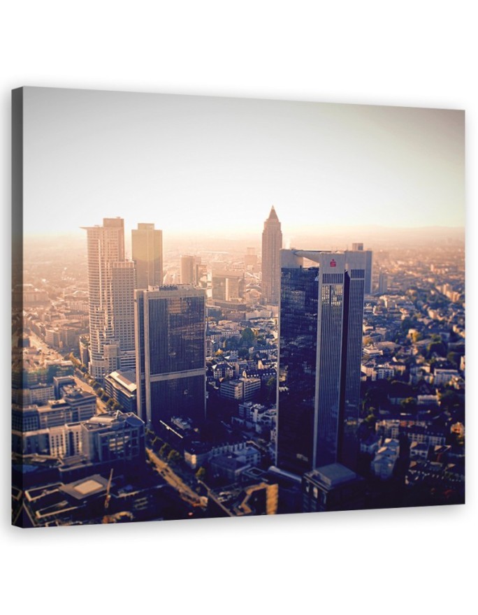 Canvas prints modern city - Panoramic architecture | FEEBY