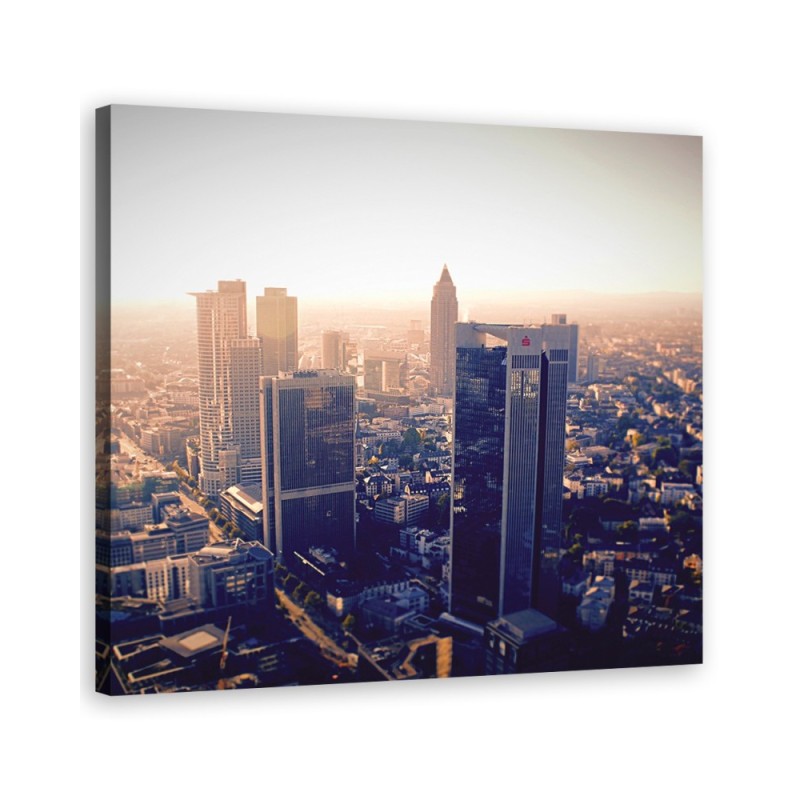 Canvas prints modern city - Panoramic architecture | FEEBY
