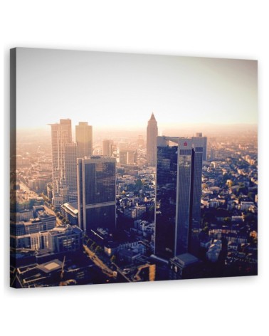 Canvas prints modern city - Panoramic architecture | FEEBY