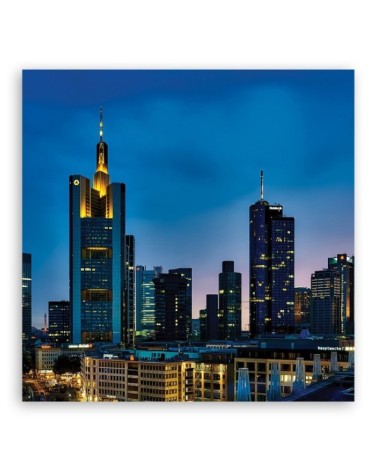 Leinwandbild - Städte und Architektur - Blau | Feeby