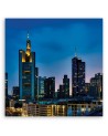 Canvas prints modern city - New York Skyline Blue | FEEBY