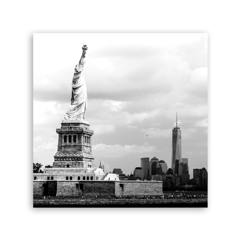Leinwandbild - Städte und Architektur - Schwarz und Weiß | Feeby