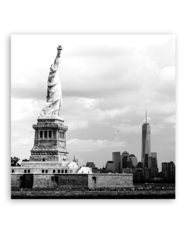 Leinwandbild - Städte und Architektur - Schwarz und Weiß | Feeby