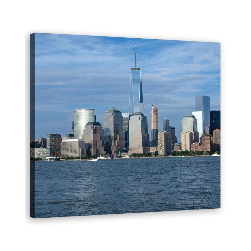 Leinwandbild - Städte und Architektur - Blau | Feeby