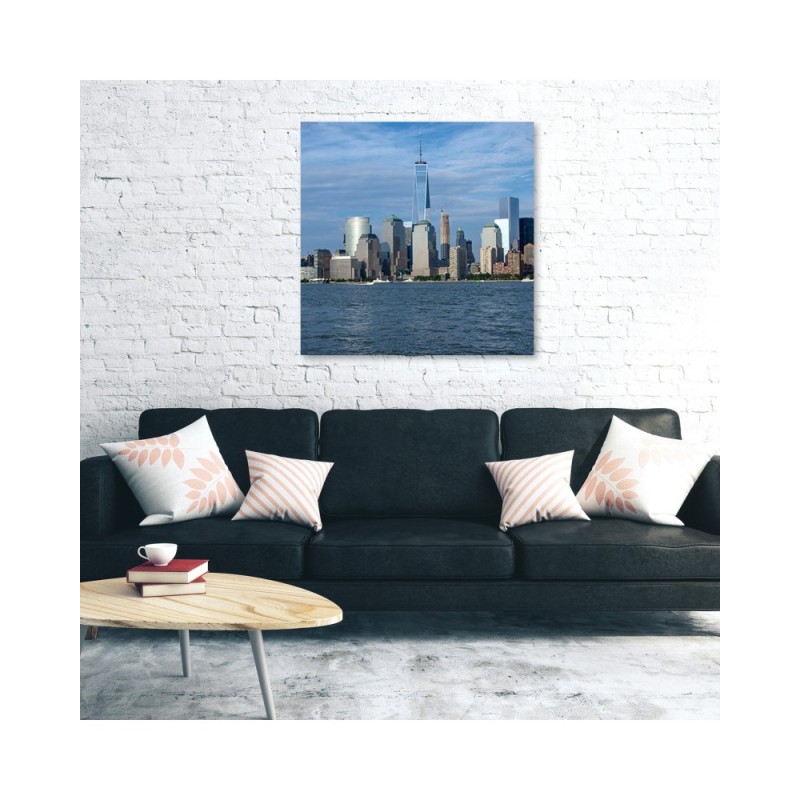 Leinwandbild - Städte und Architektur - Blau | Feeby